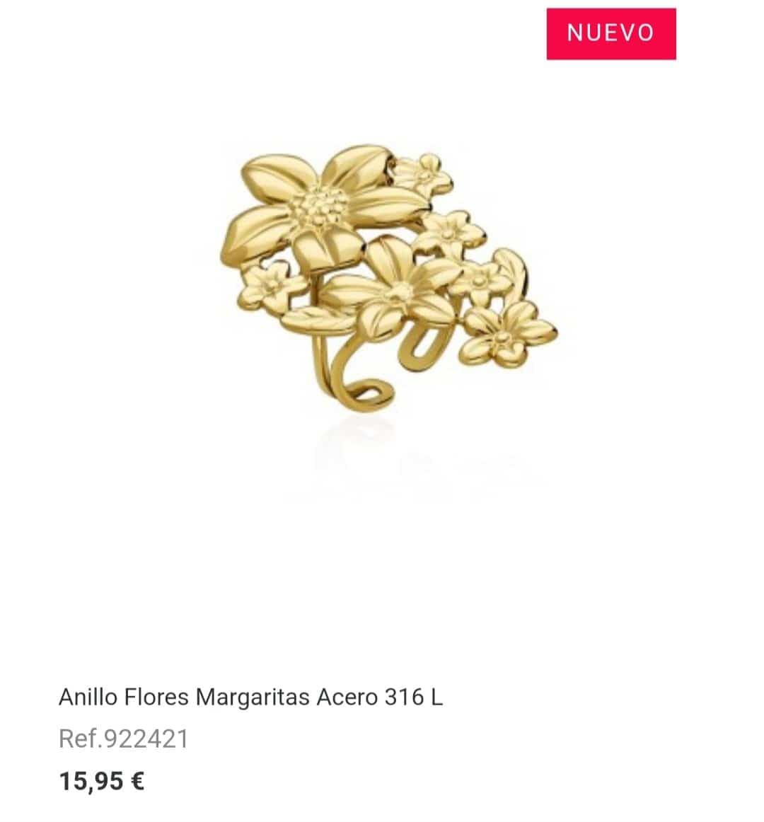 Anillo margaritas - Imagen 1