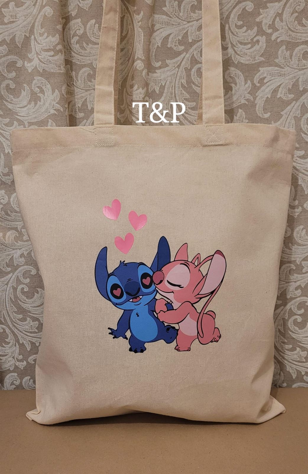 Bolsa de tela Stich - Imagen 1