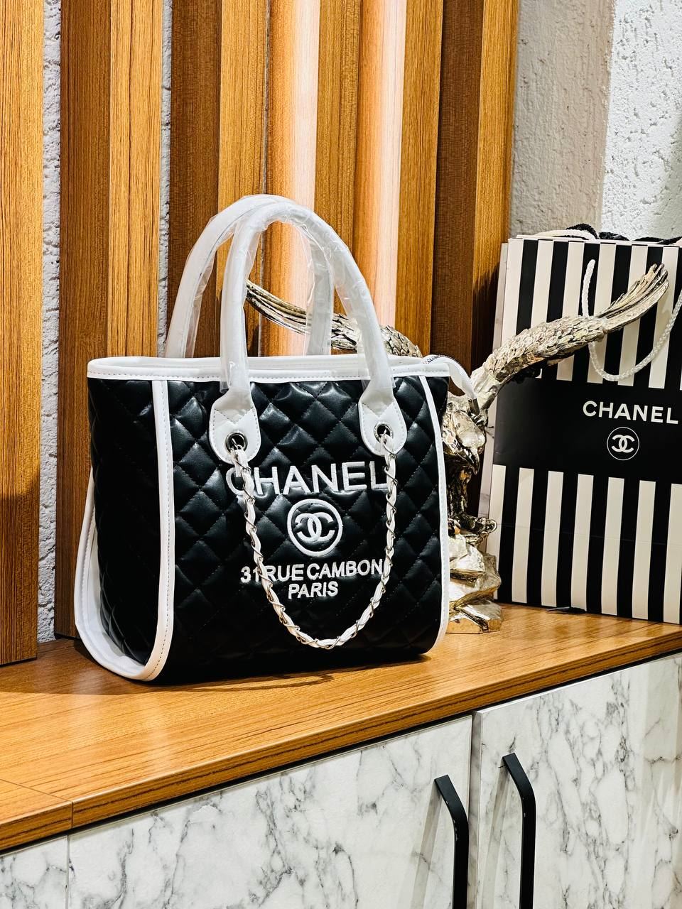 Bolso Chanel de polipiel - Imagen 2