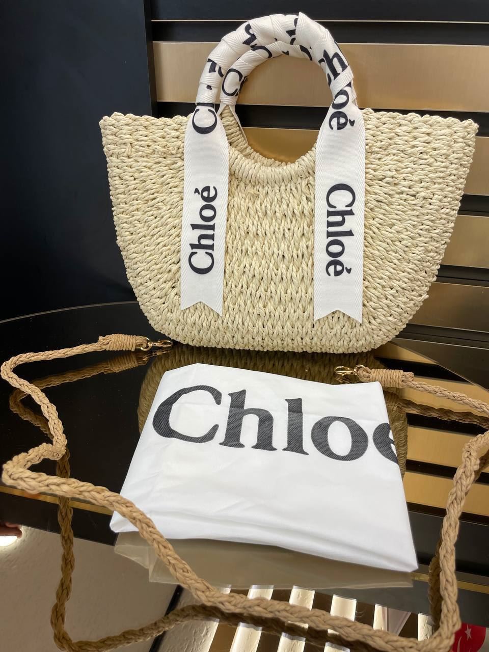 Bolso Chloé rafia - Imagen 1