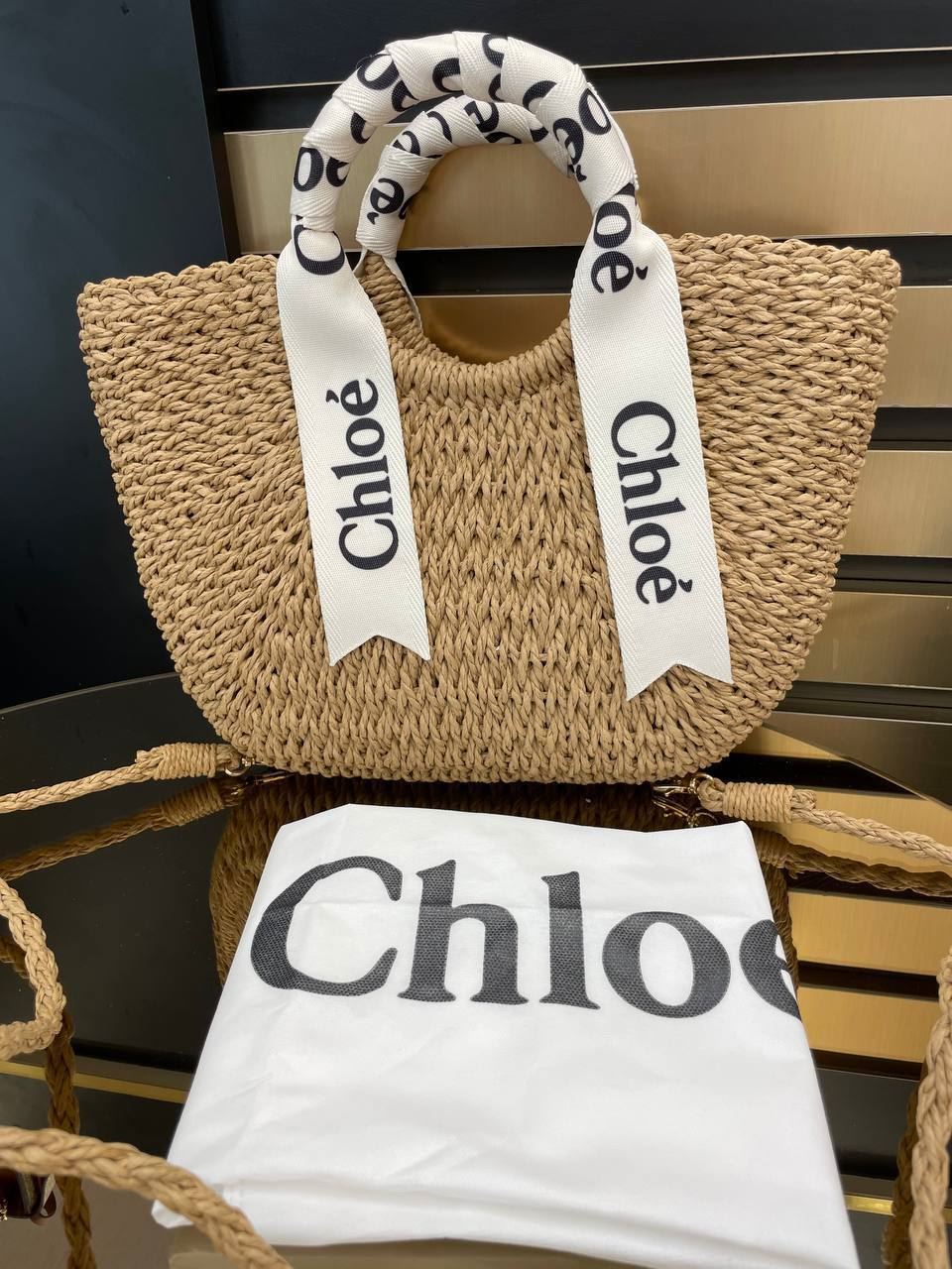 Bolso Chloé rafia - Imagen 2