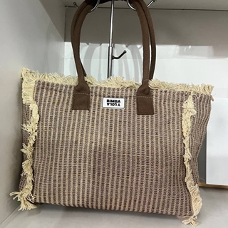 Bolso de rafia trenzado - Imagen 2