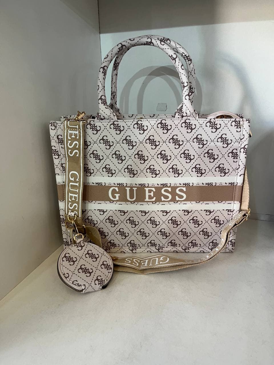 Bolso Guess tela - Imagen 3