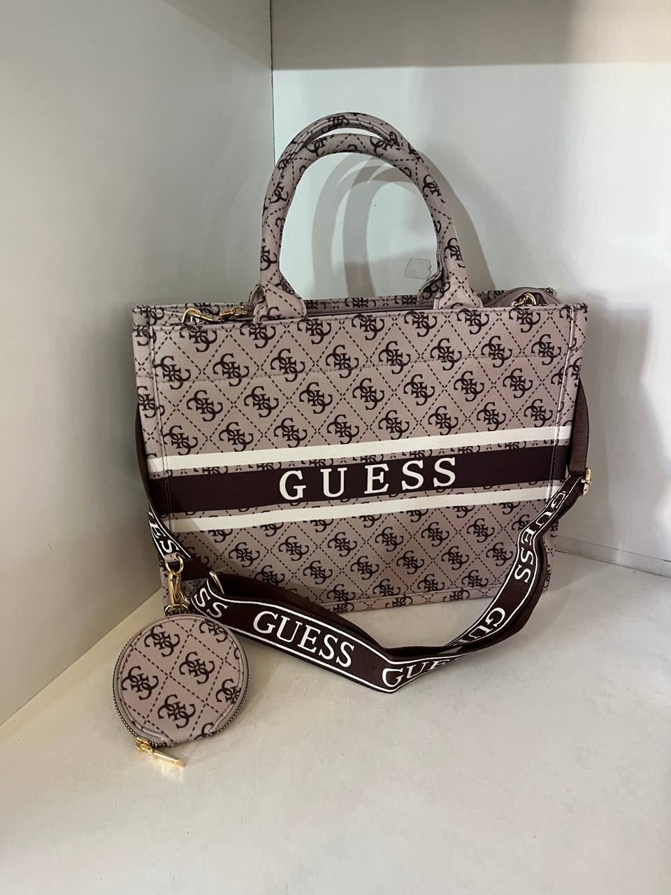 Bolso Guess tela - Imagen 4