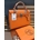 Bolso Hermes liso - Imagen 1