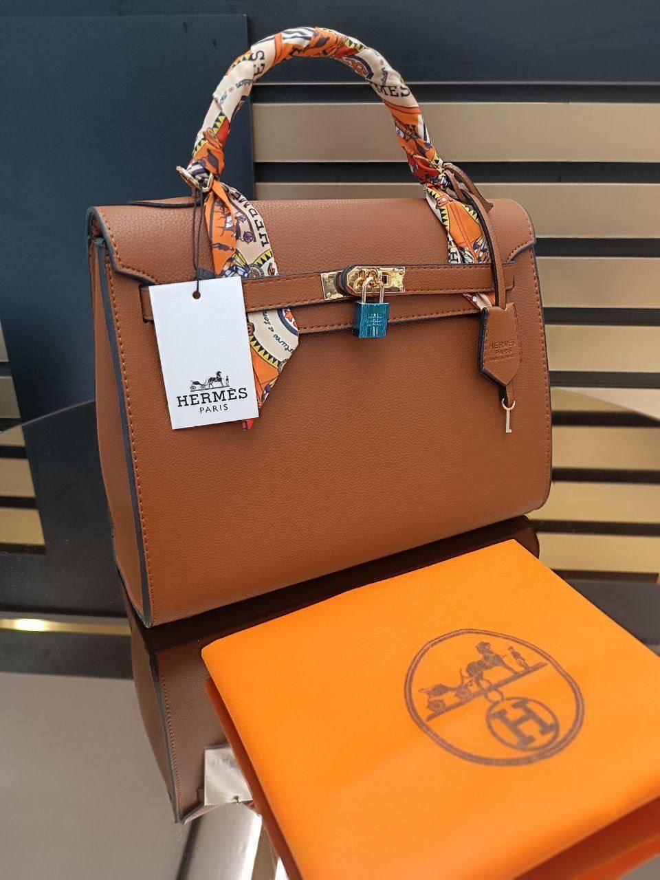 Bolso Hermes liso - Imagen 7