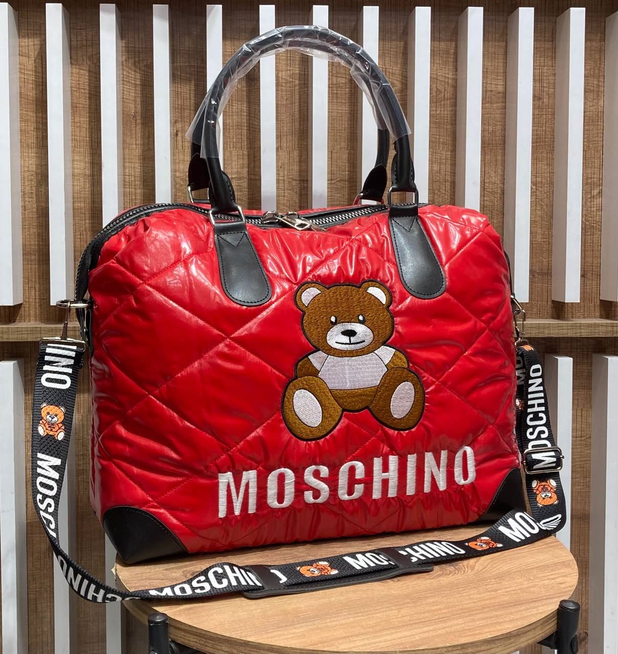 Bolso metalizado Moschino - Imagen 3