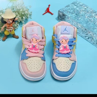 Bota Air Jordan 1 Mid princesa - Imagen 1
