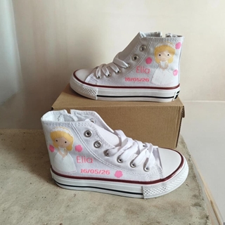 Bota Converse Chuck Taylor niña comunión - Imagen 2