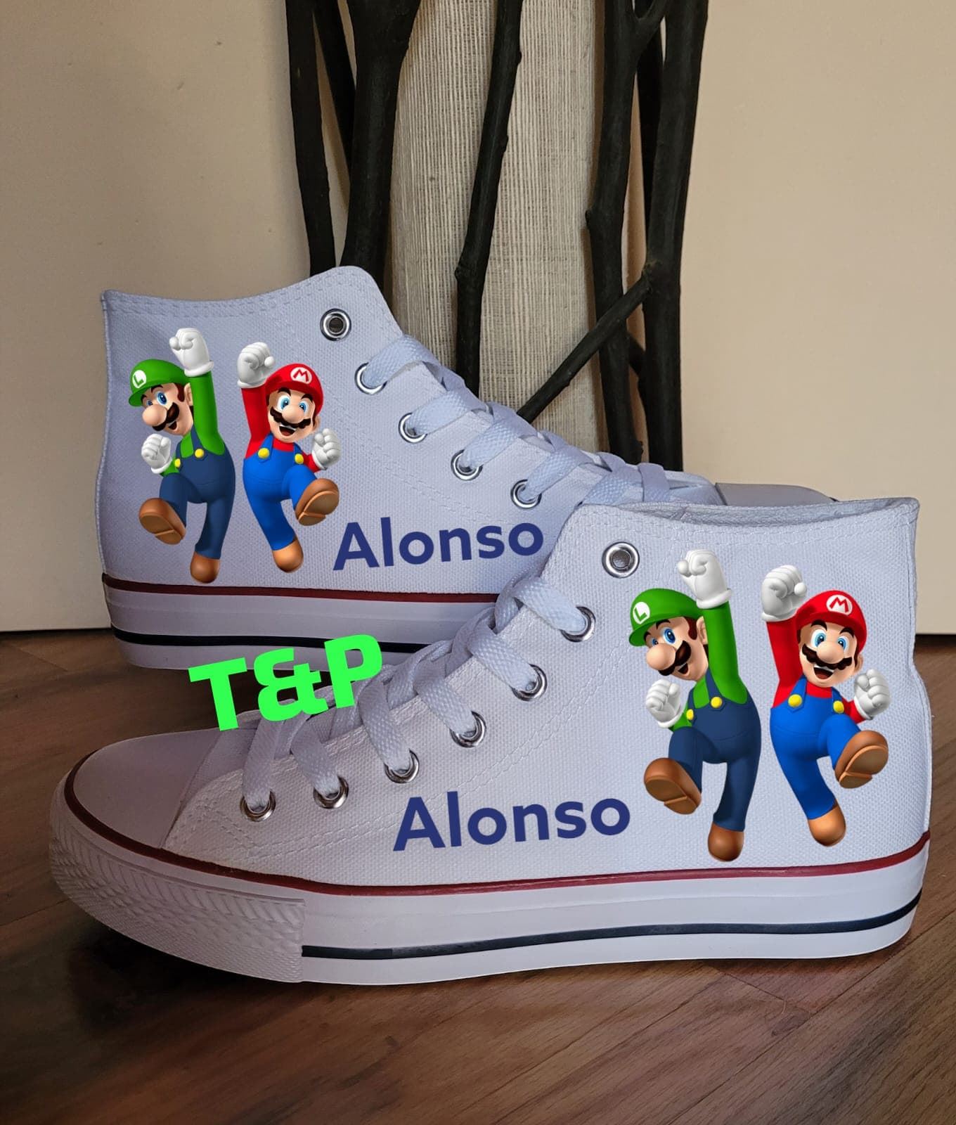 Bota Converse Súper Mario - Imagen 1