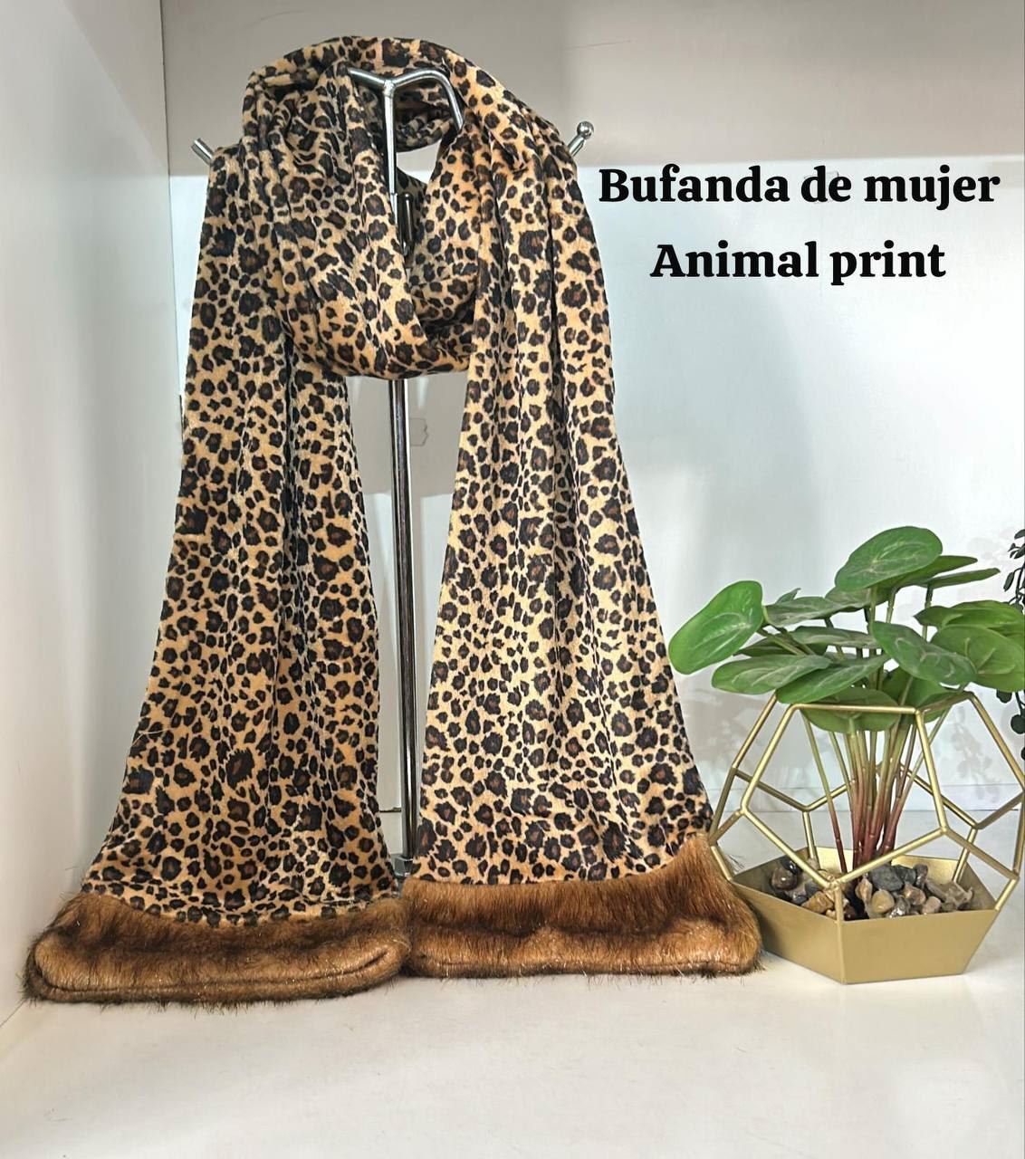 Bufanda animal print mujer - Imagen 3