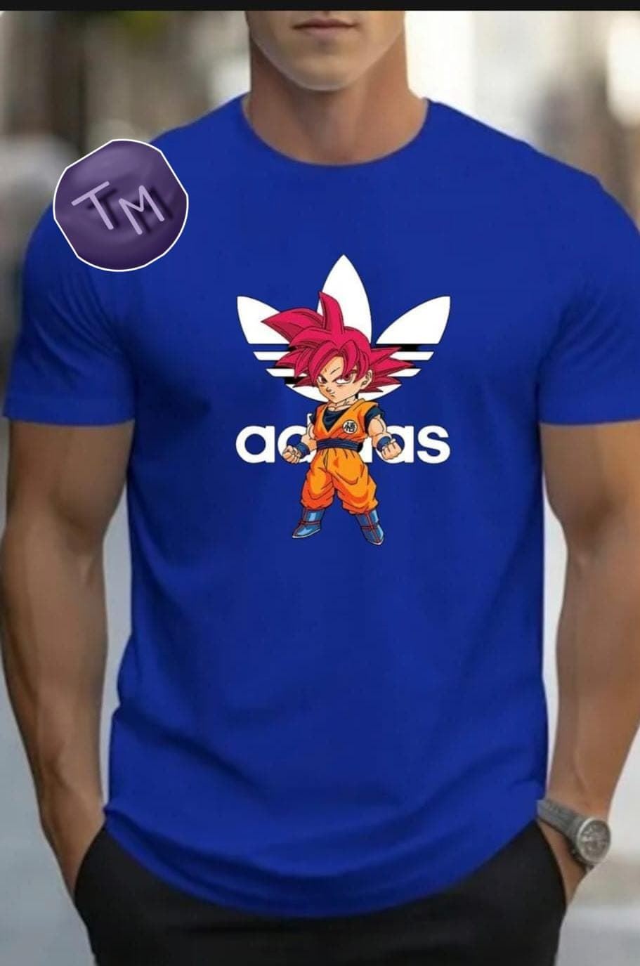 Camiseta Adidas y Son Goku - Imagen 2