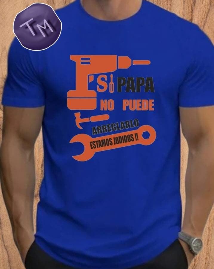 Camiseta día del padre y abuelo - Imagen 1