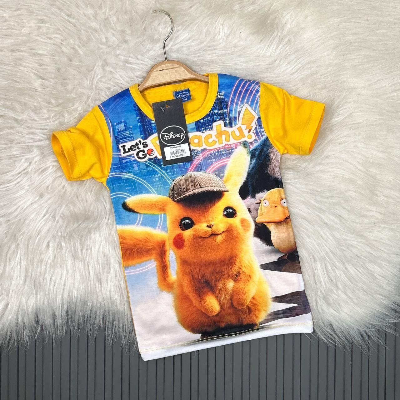 Camiseta Pikachu 3D - Imagen 1