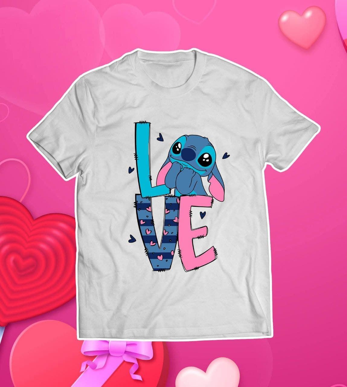 Camiseta Stich LOVE - Imagen 2