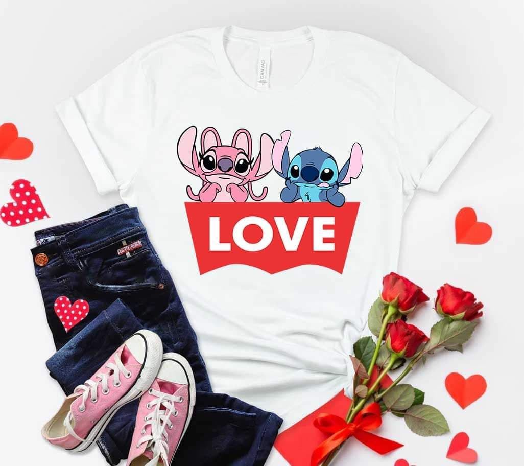 Camiseta Stich LOVE - Imagen 3