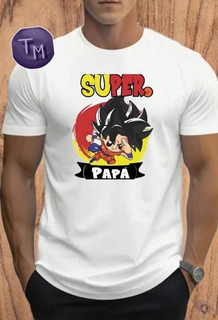 Camiseta Súper papá - Imagen 1