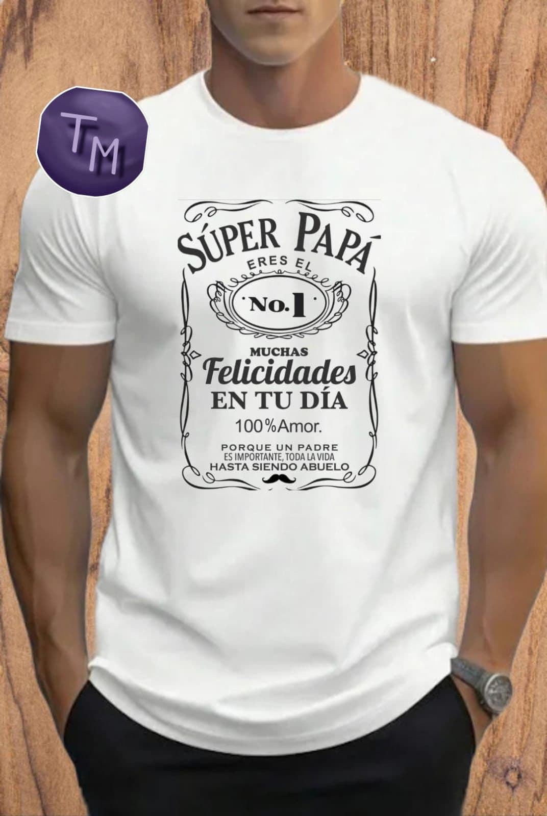 Camiseta Súper papá - Imagen 2