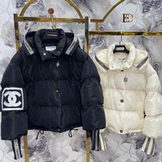 Cazadora plumas Chanel corta mujer - Imagen 2