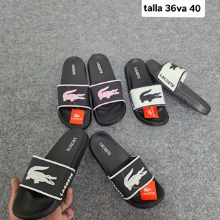 Chanclas de playa Lacoste hombre y mujer - Imagen 2