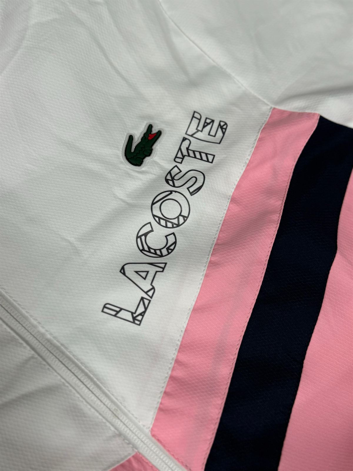 Chándal Lacoste rosa bebé - Imagen 1