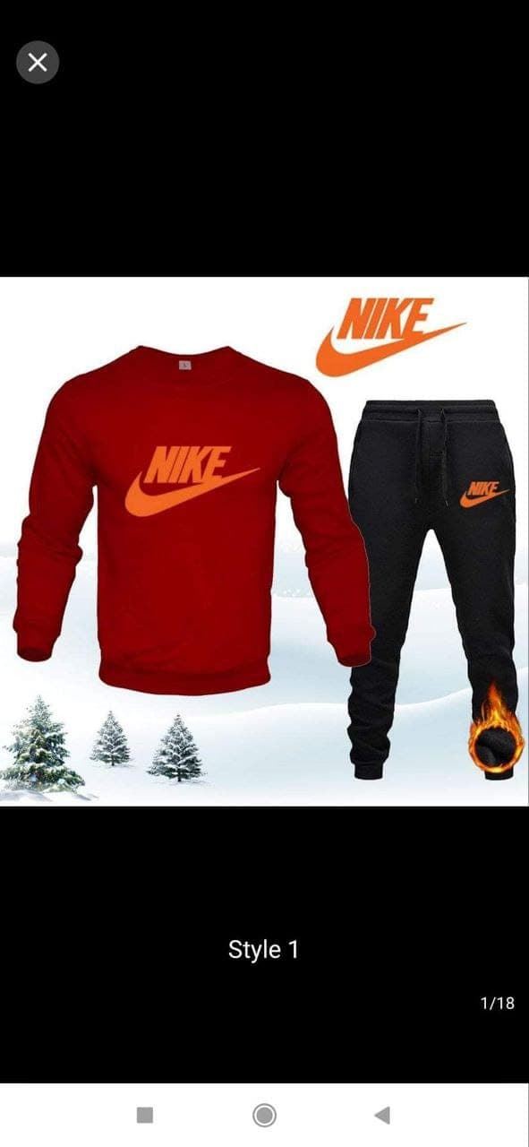 Chándal Nike logo naranja - Imagen 1