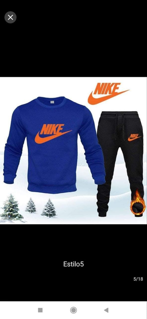 Chándal Nike logo naranja - Imagen 2