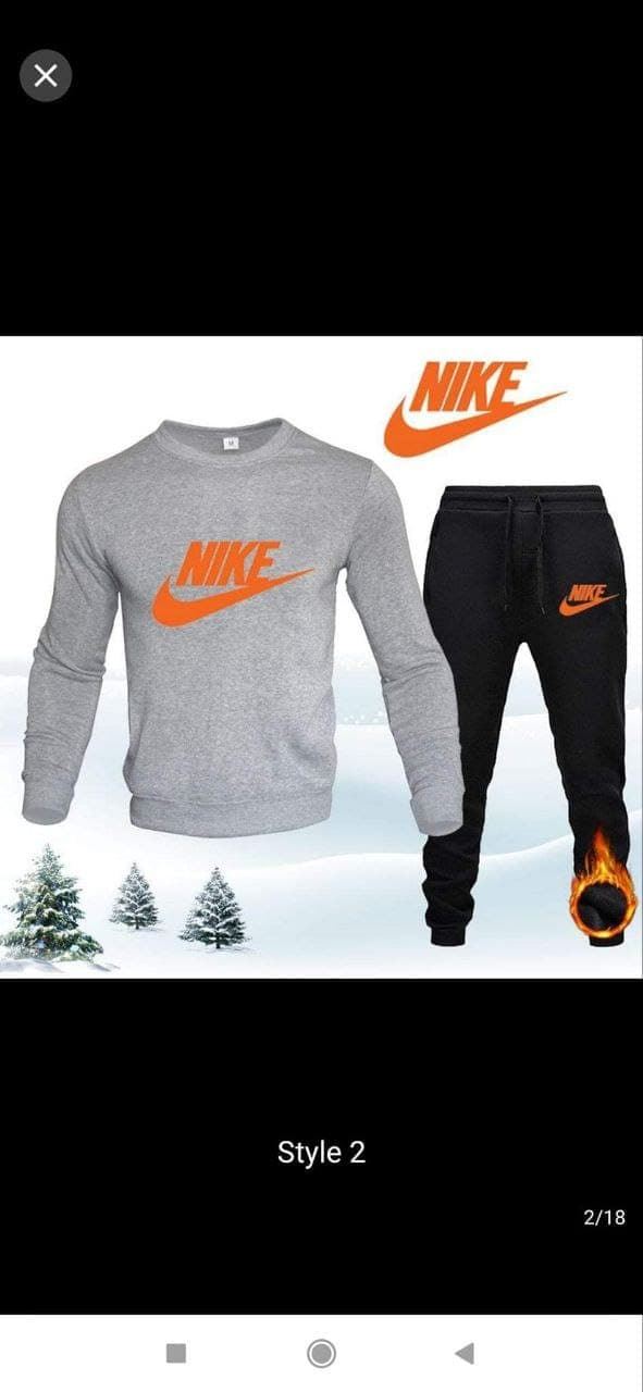 Chándal Nike logo naranja - Imagen 3