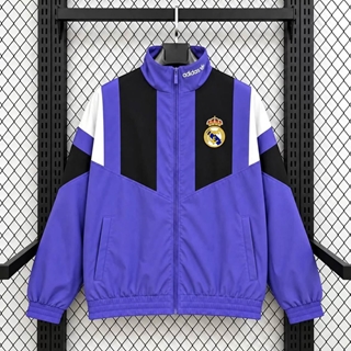 Chaqueta equipación R. Madrid retro - Imagen 1