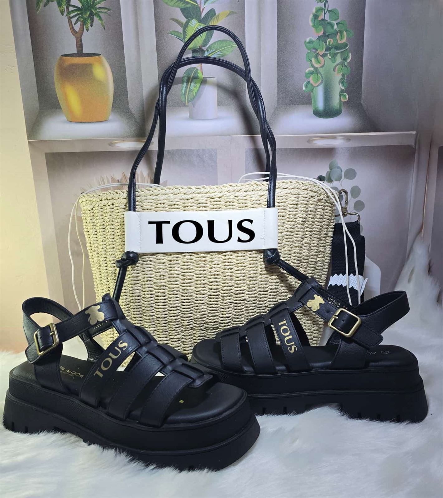 Combo sandalias y bolso de verano Tous - Imagen 1