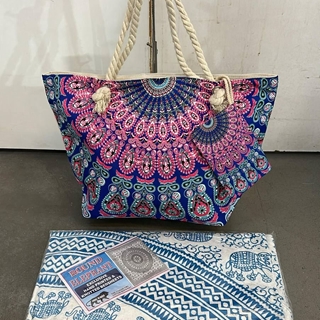 Conjunto bolso y toalla Mandala - Imagen 2