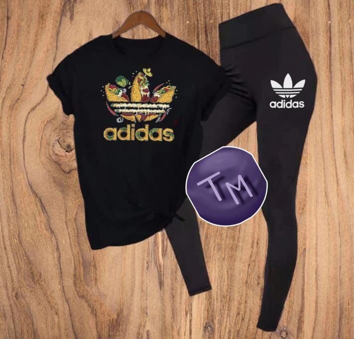 Conjunto camiseta y leggins Adidas - Imagen 1