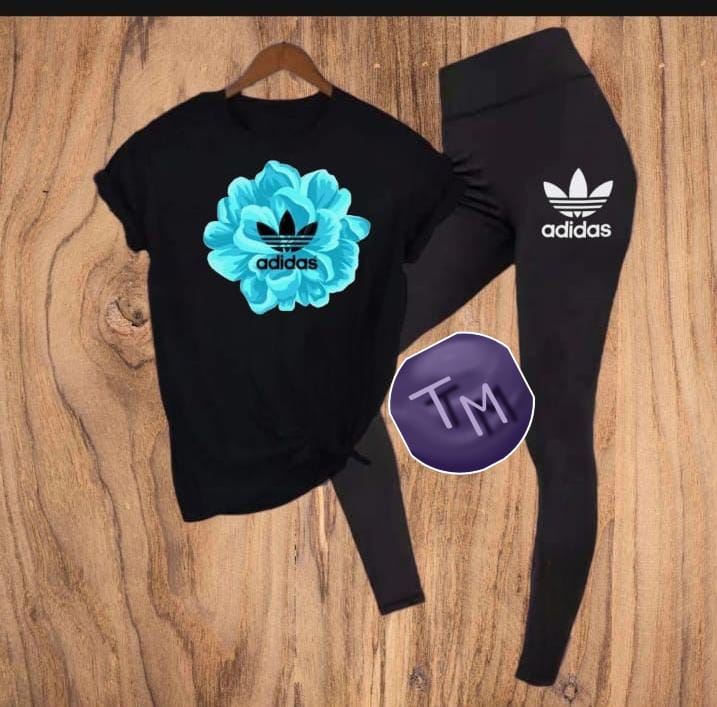 Conjunto camiseta y leggins Adidas - Imagen 2