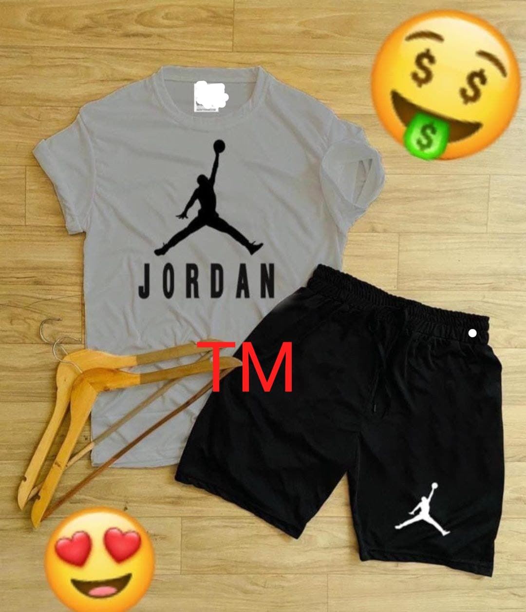 Conjunto camiseta y pantalón corto Jordan - Imagen 2