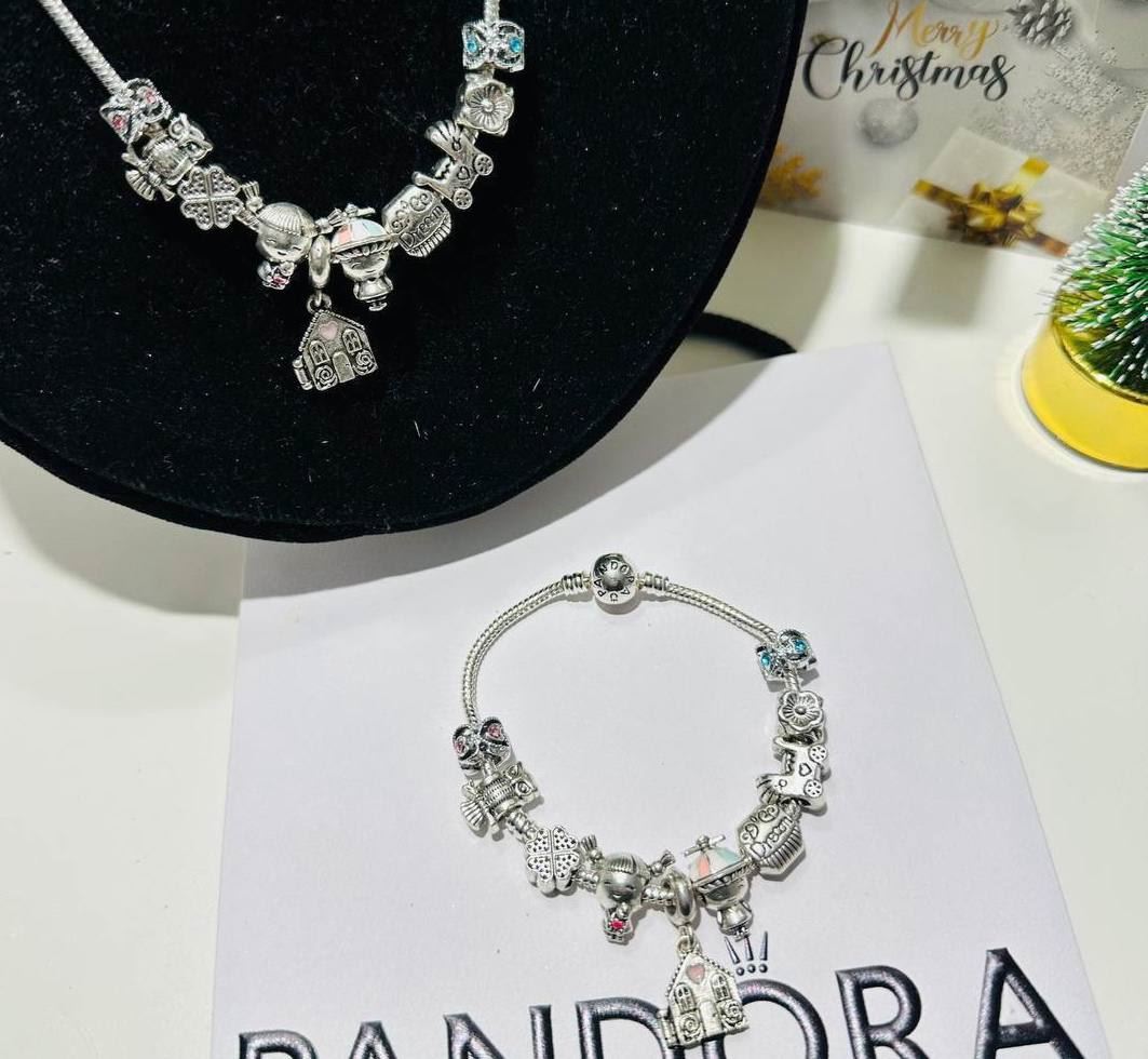 Conjunto colgante y pulsera Pandora - Imagen 2