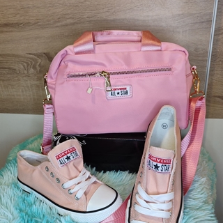 Conjunto Converse bajas y bolso a juego - Imagen 2