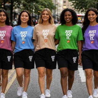 Conjunto de mujer Just Do it verano - Imagen 1