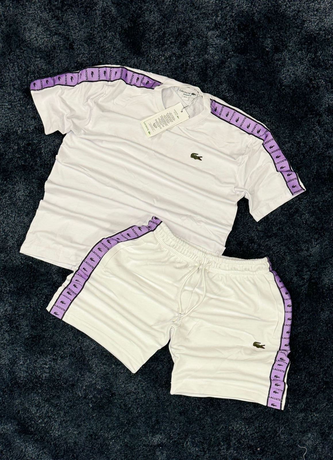 Conjunto Lacoste Lila - Imagen 1