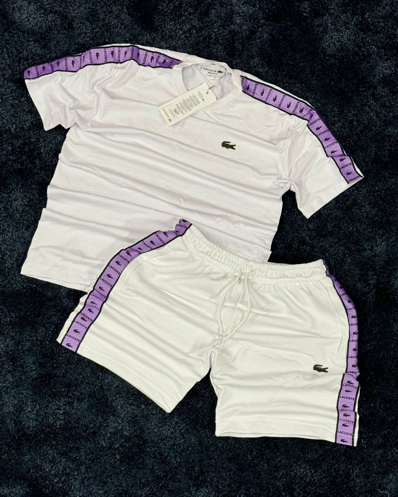 Conjunto Lacoste Lila - Imagen 3