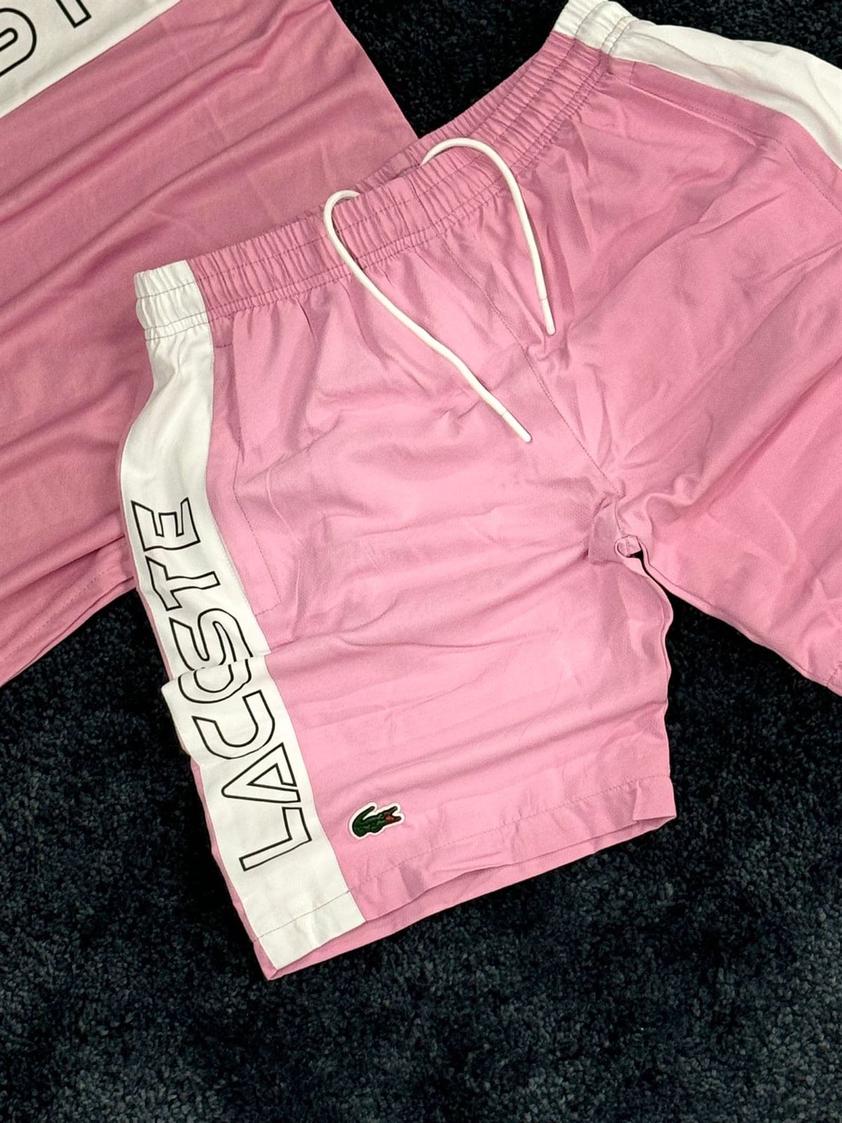 Conjunto Lacoste rosa - Imagen 4