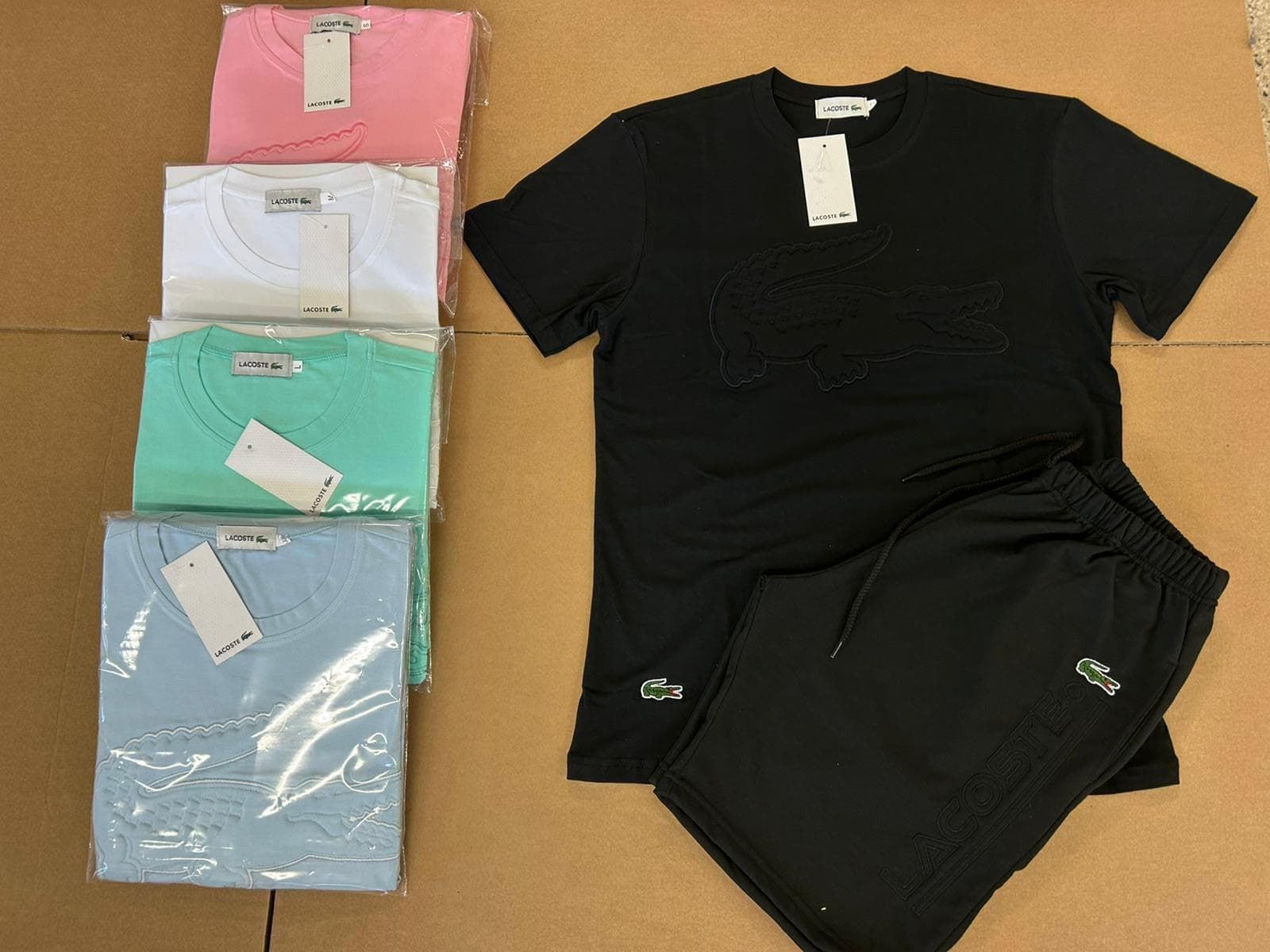 Conjunto Lacoste verano unisex - Imagen 1