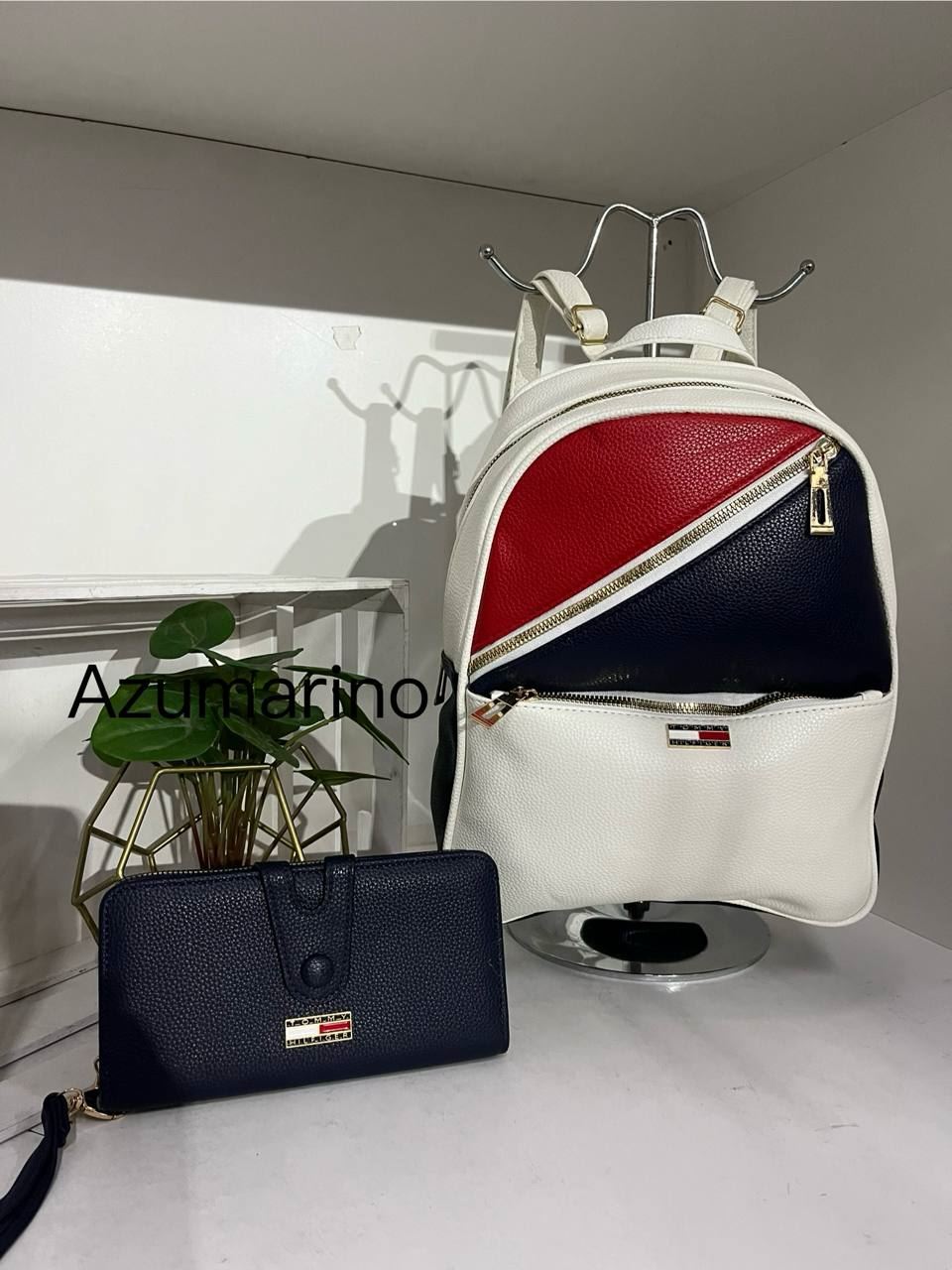 Conjunto mochila y cartera Tommy Hilfiger - Imagen 1