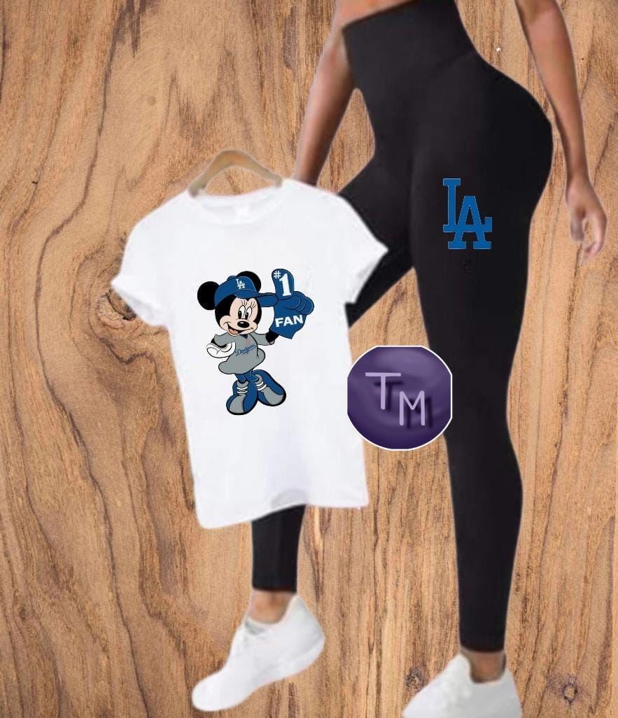 Conjunto mujer Mickey y Minnie - Imagen 1