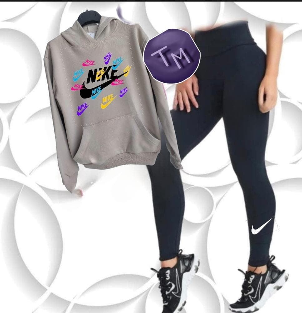 Conjunto mujer Nike multicolor - Imagen 1