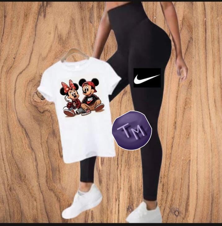 Conjunto Nike Mickey y Minnie - Imagen 1