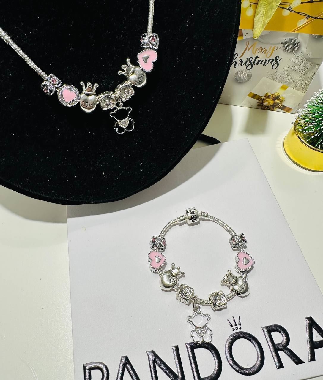 Conjunto Pandora colgante y pulsera a juego - Imagen 3