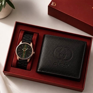 Conjunto reloj y cartera Gucci - Imagen 2