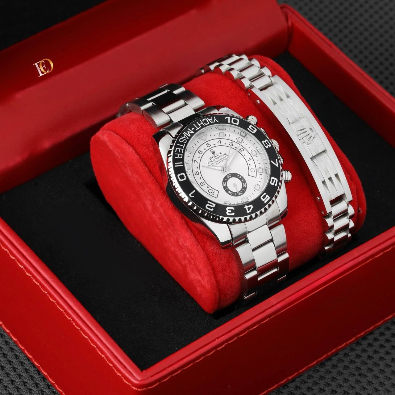 Conjunto reloj y pulsera Rolex hombre - Imagen 1