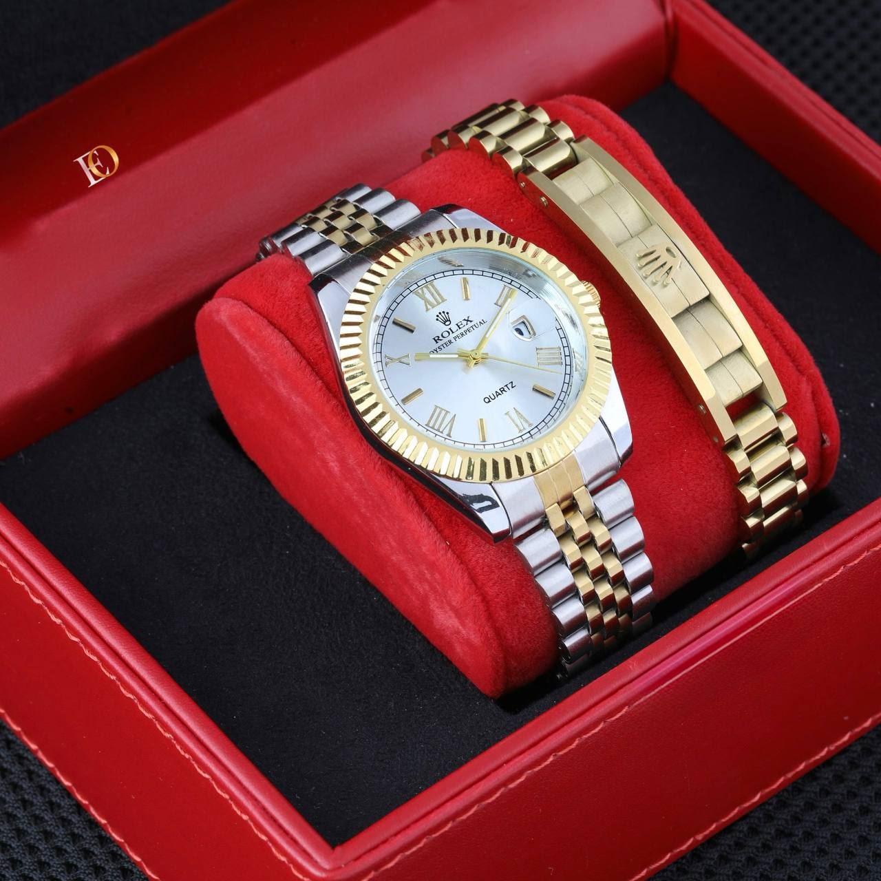 Conjunto reloj y pulsera Rolex hombre - Imagen 3