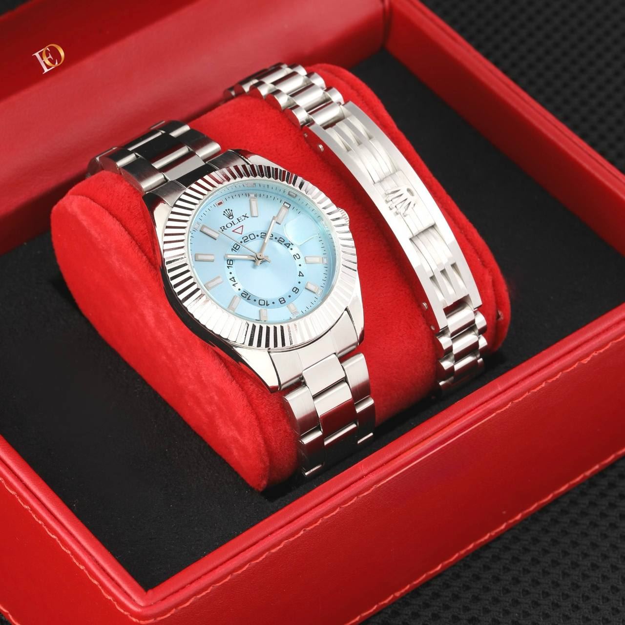 Conjunto reloj y pulsera Rolex hombre - Imagen 5